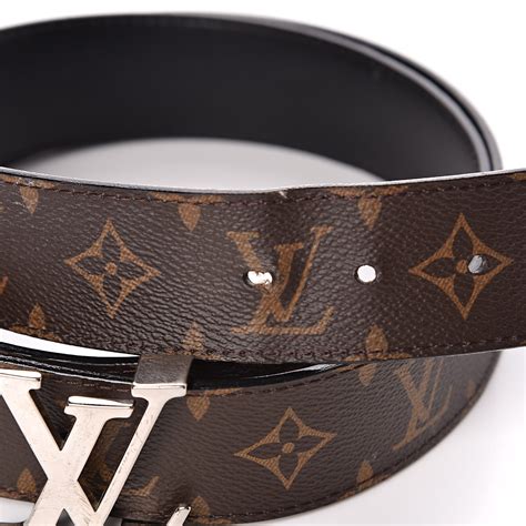 louis vuitton black belt men's|louis vuitton monogram belt black.